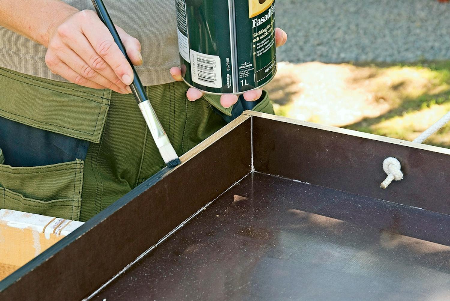 Trebeskyttelse utendørs